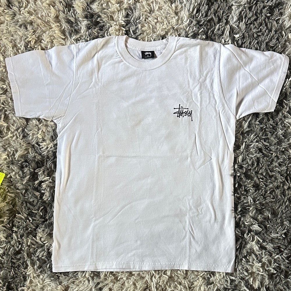 Stussy Classic White Short Sleeve Tee